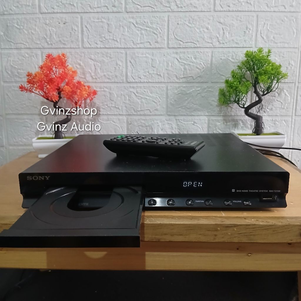 Dvd player home theater sony TZ150