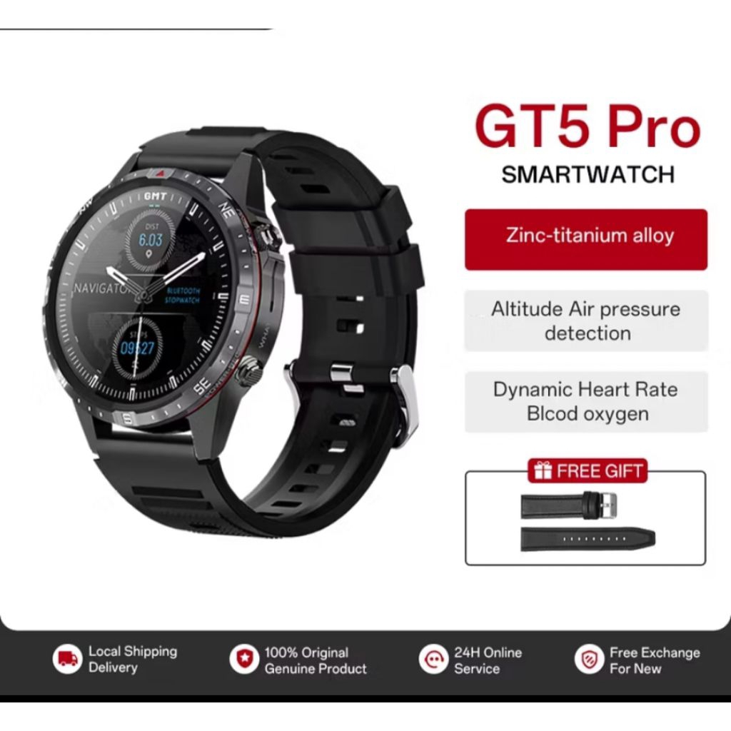 Aolon GT5 Pro smartwatch pria