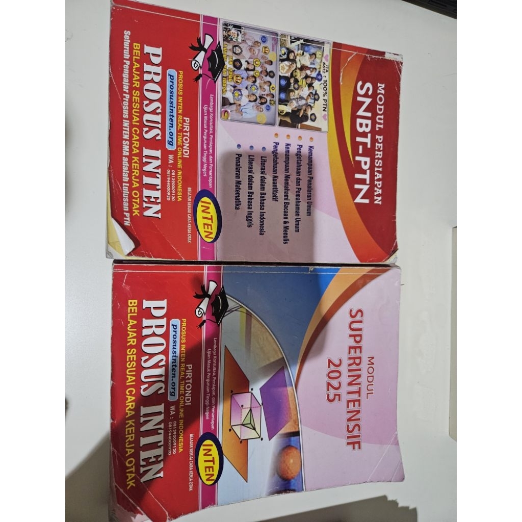 PRELOVED BUKU SNBT INTEN 2025