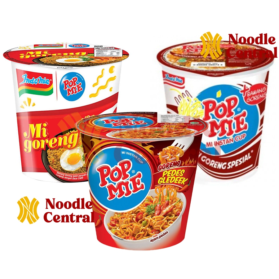 

Indomie - POP MIE instan Varian Reguler GORENG