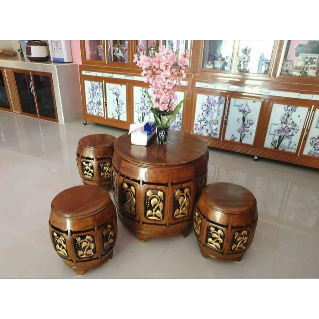 KURSI TERAS, KURSI TERAS KENDANG, KURSI TERAS JATI, KURSI JATI