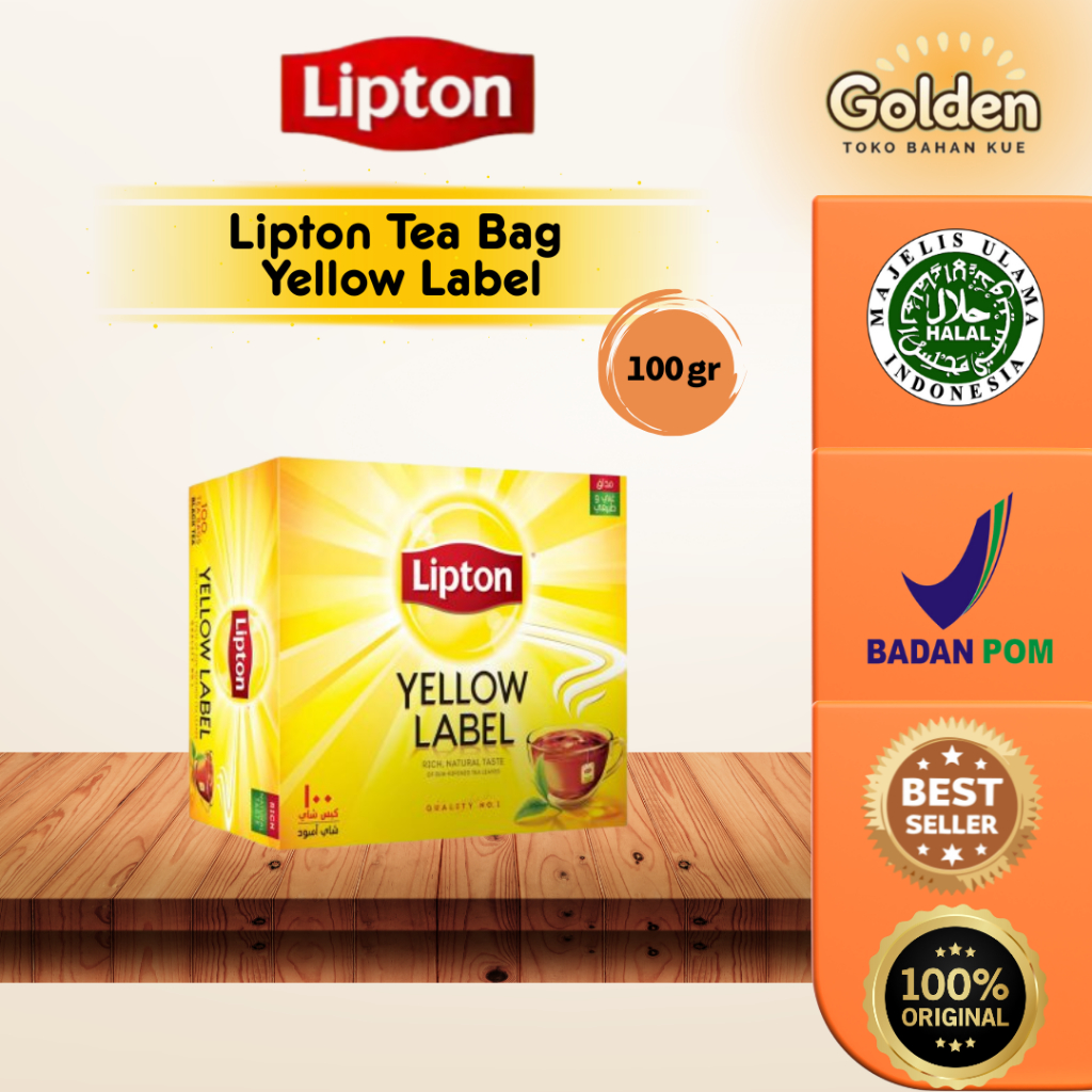 

Lipton Tea Bag Yellow Label 100gr