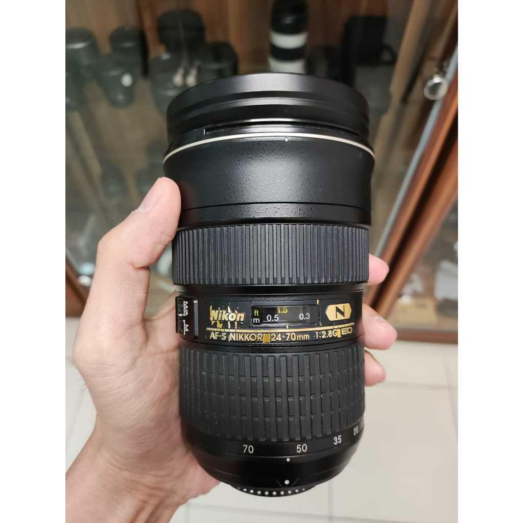 SECOND - LENSA NIKON 24-70MM F/2.8 G ED