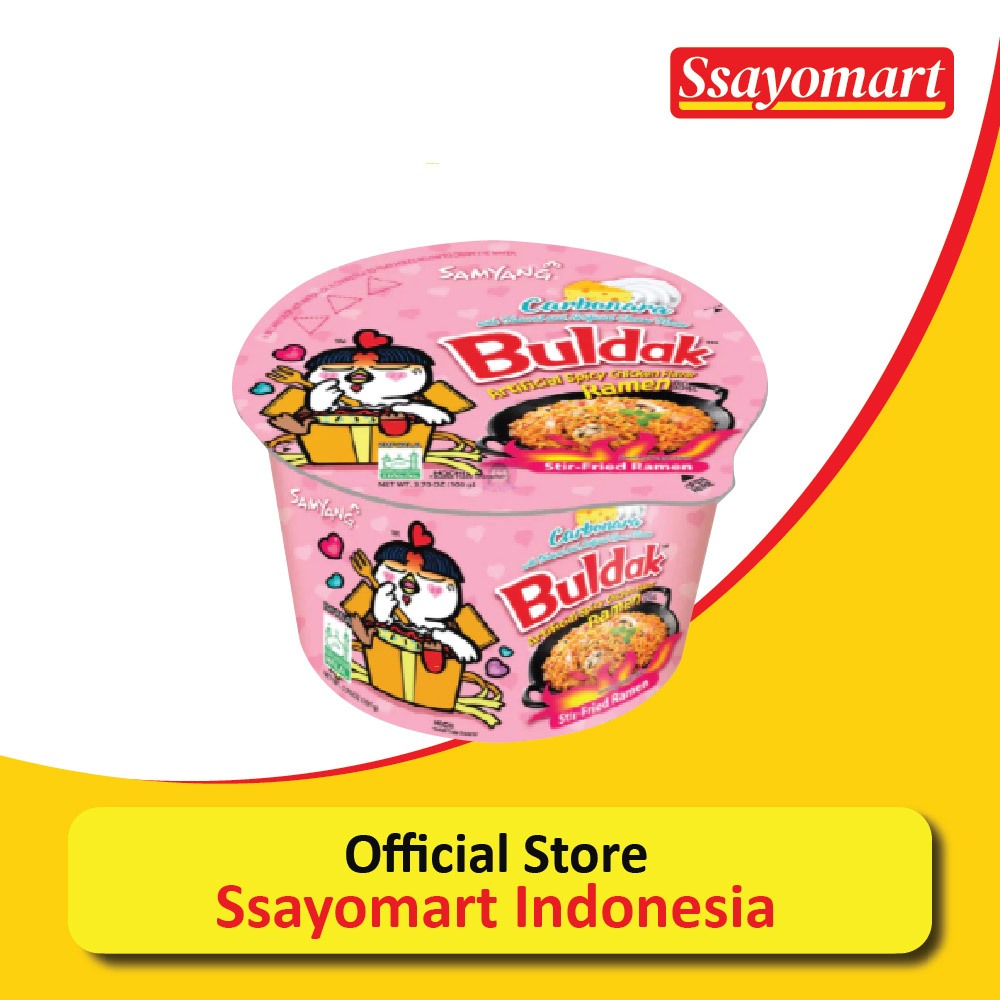 

Samyang Hot Chicken Ramen Carbonara Big Bowl 105gr