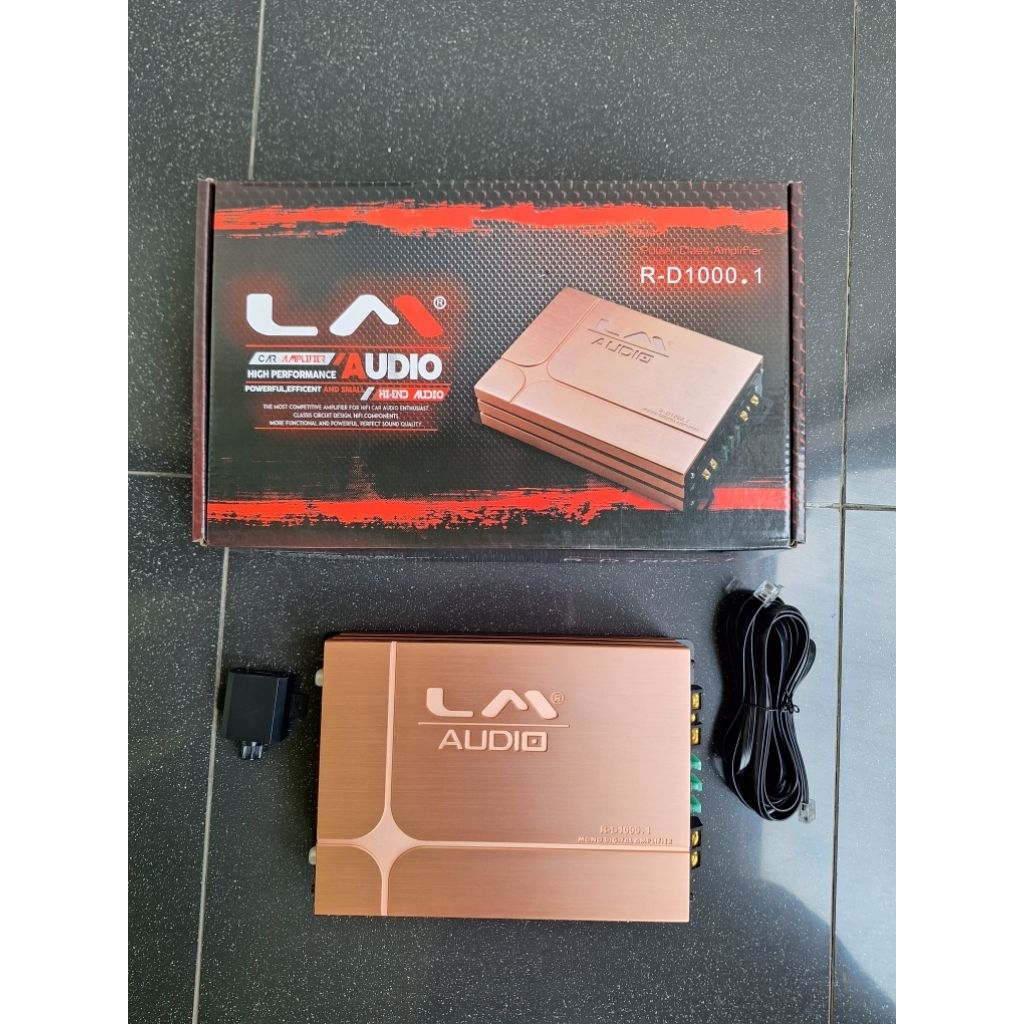 Power Monoblock LM R-D1000.1 power Monoblock Digital Mini LM Audio