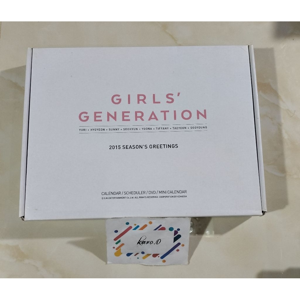SNSD Girls' Generation Season Greeting 2015