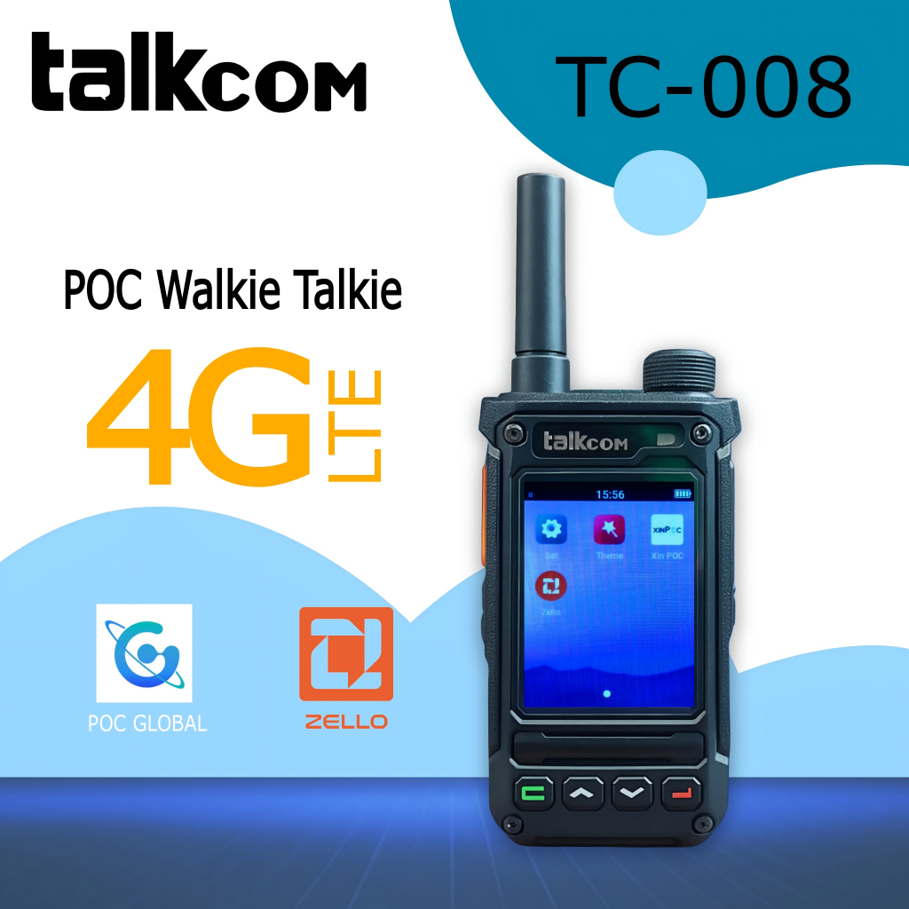 HT POC TALKCOM TC-008 ZELLO POC GLOBAL