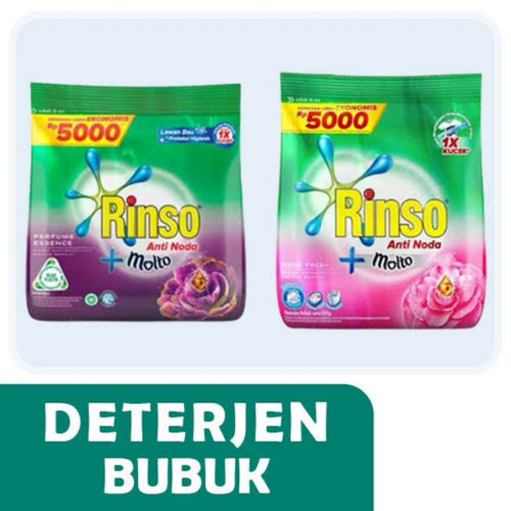 Rinso Deterjen Bubuk / Rinso 5000 / Rinso Molto