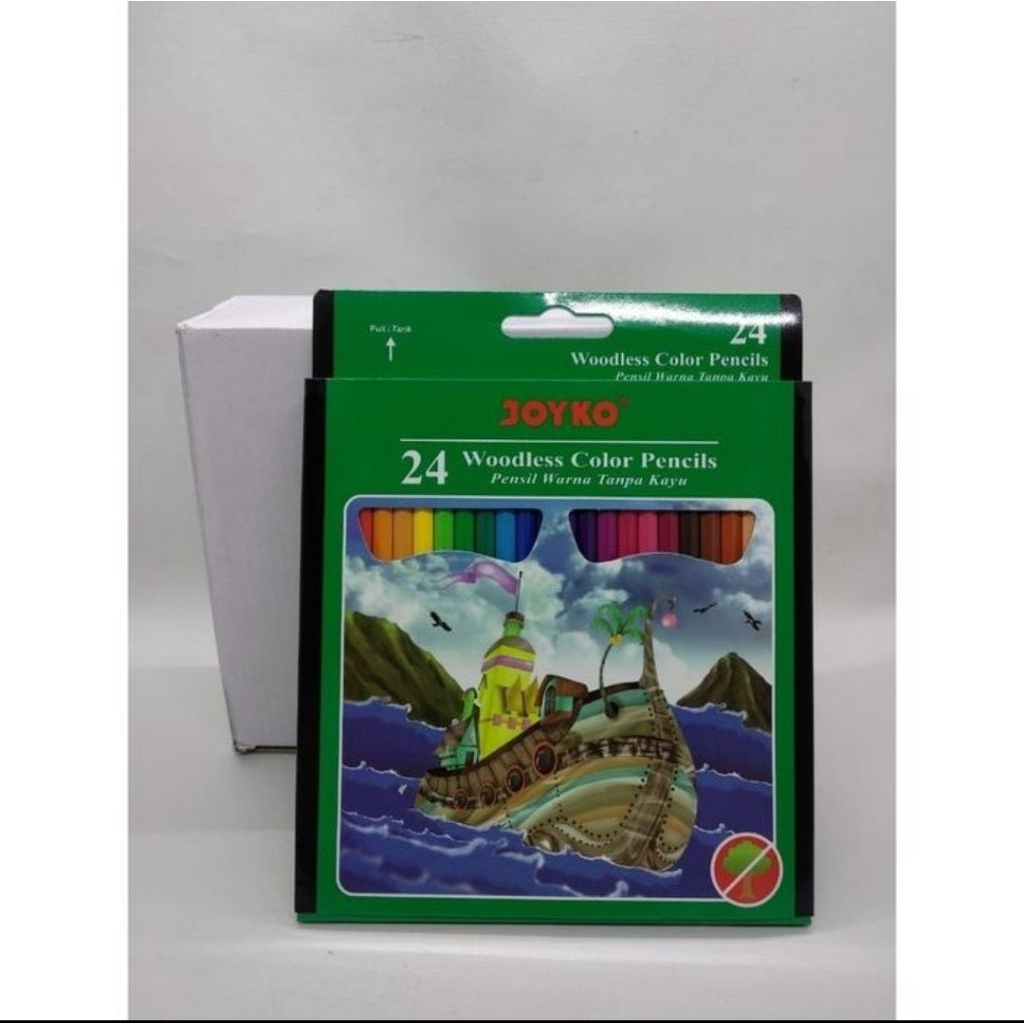 

(MINIMAL 6 SET) PENSIL 24 WARNA JOYKO CP-104/PENSIL WARNA JOYKO CP-104