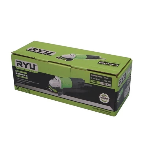 Mesin Gerinda Tangan Tekiro Ryu 4" Disc Angle Grinder Gerinda Ryu Gurinda RYU RSG 100-3 RSG100-3