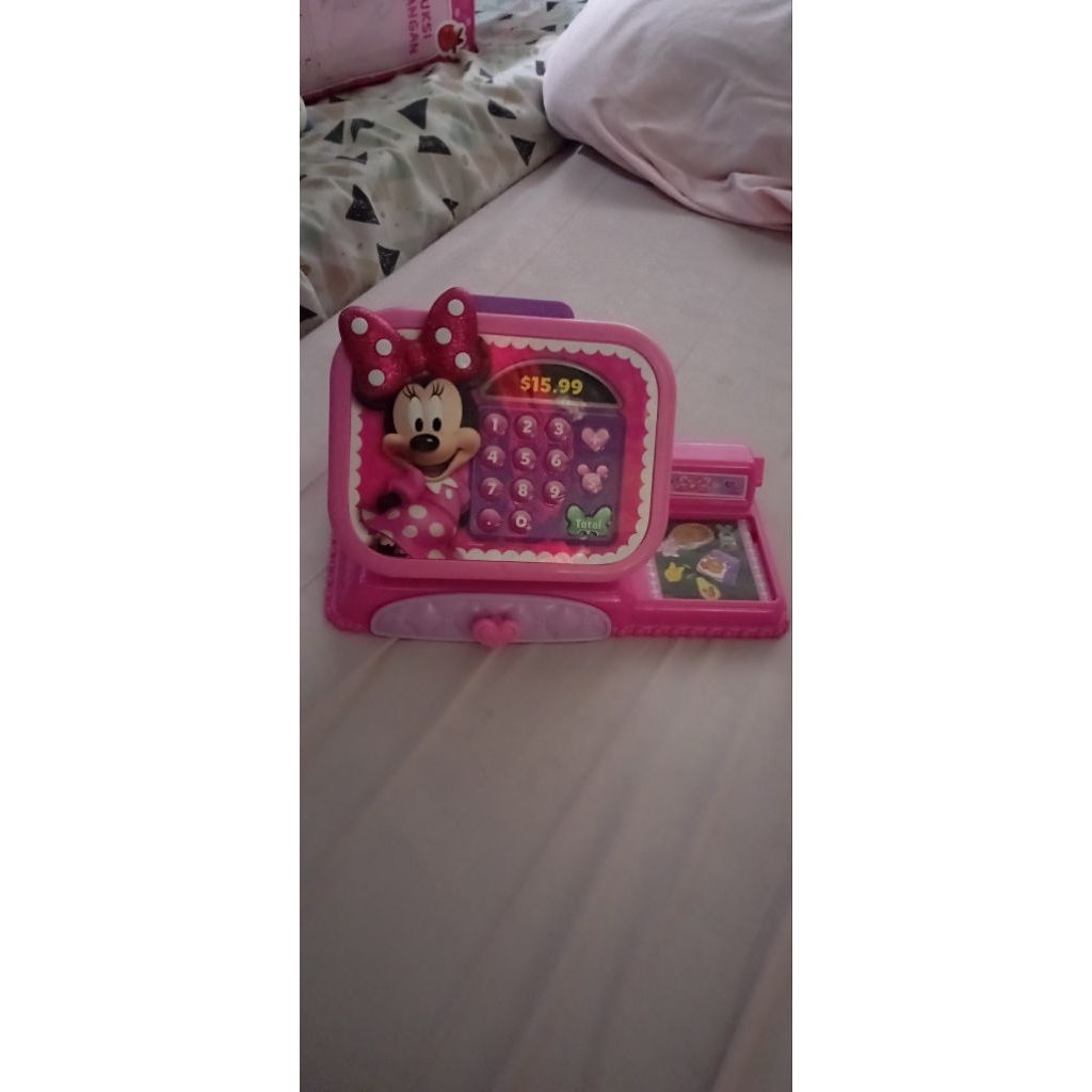 preloved mainan kasir Minnie mouse