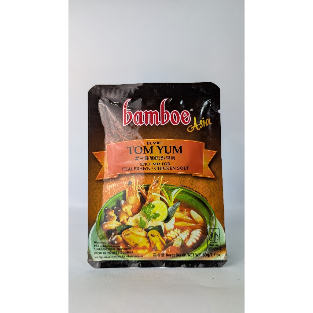 

Bamboe Bumbu Tom Yum Instant Halal 60gram