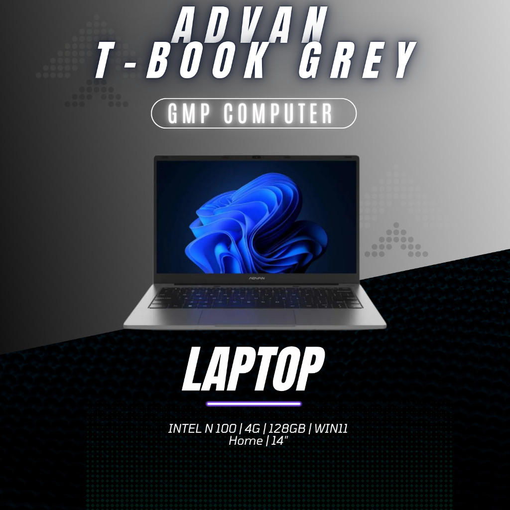 ADVAN TBOOK N100 4GB/8GB 128GB W11 14 INCH / ADVAN TBOOK CELERON N100