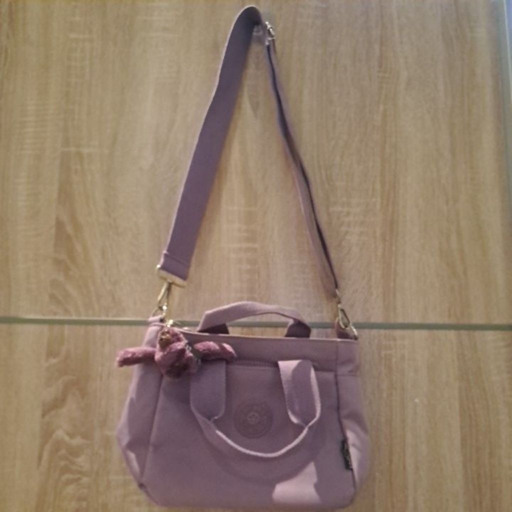 Tas fashion kipl warna lilac
