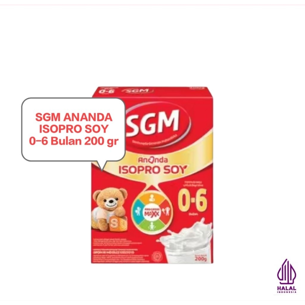 SGM ANANDA ISOPRO SOY 0-6 Bulan 200 gr