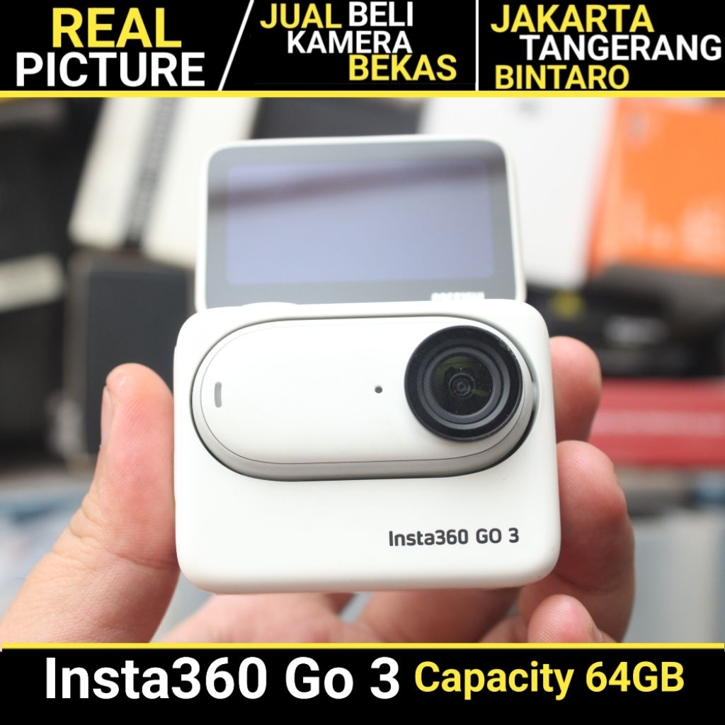 Insta360 Go 3 Capacity 64GB BEKAS