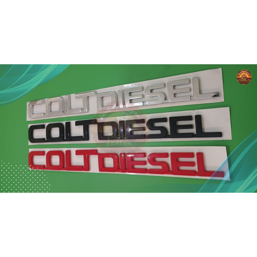 Emblem Logo colt diesel canter/Logo coltdiesel / emblem colt diesel canter / emblem colt diesel L300