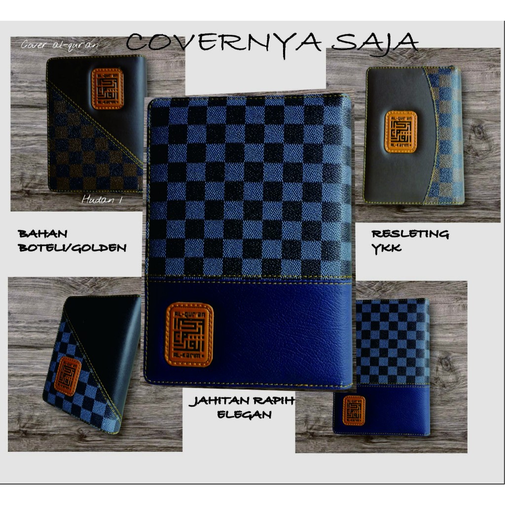 

Cover sampul alquran ukuran A5 melindungi alquran kesangan anda dari kerusakan