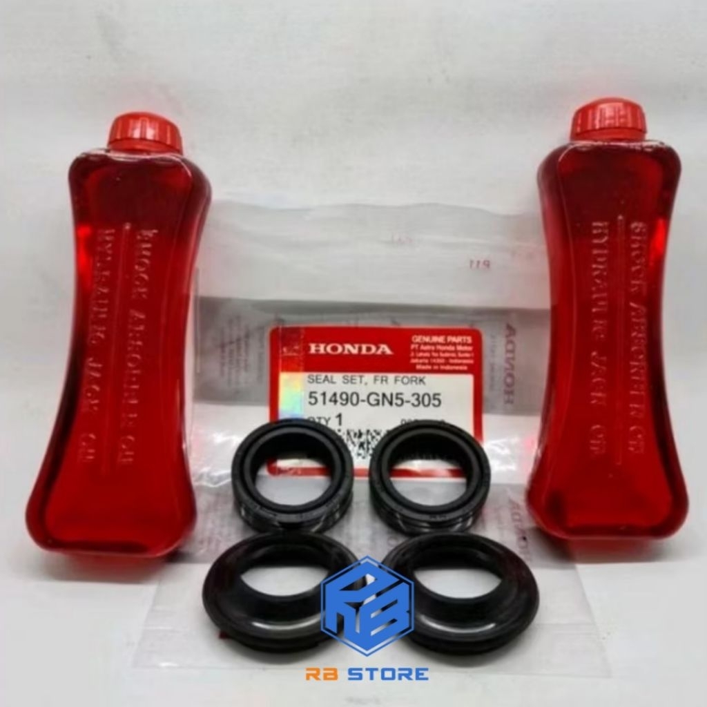 PAKET Oli shockbreaker sil seal shock sok depan beat supra vario 110 125