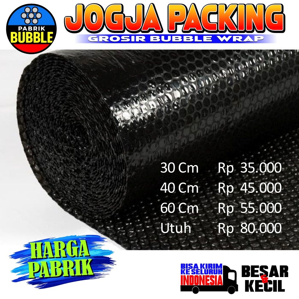 

Bubble Wrap Ekonomis Plastik Kuning 2 Kg 120Cmx40 Meter - Bubble Wrap Sleman Jogja