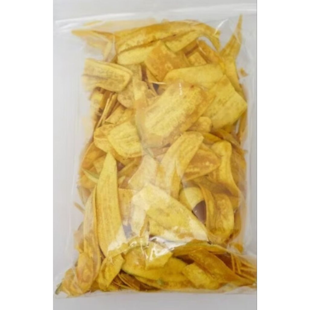 

keripik pisang manis dan renyah kemasan 250 gr dan 500 gr