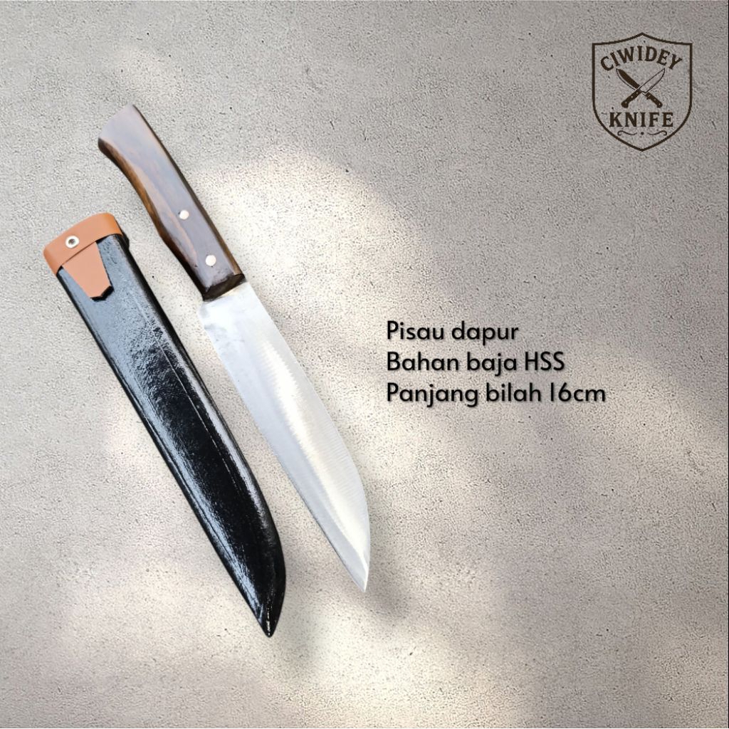 Pisau Dapur baja HSS