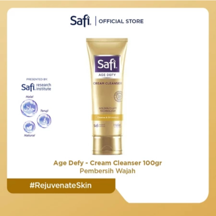 GIMMICK - SAFI - Age Defy - Cream Cleanser 100gr - Pembersih Wajah Anti Aging