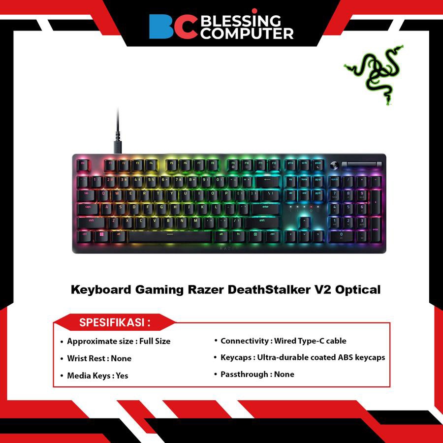 Keyboard Gaming Razer DeathStalker V2 Optical