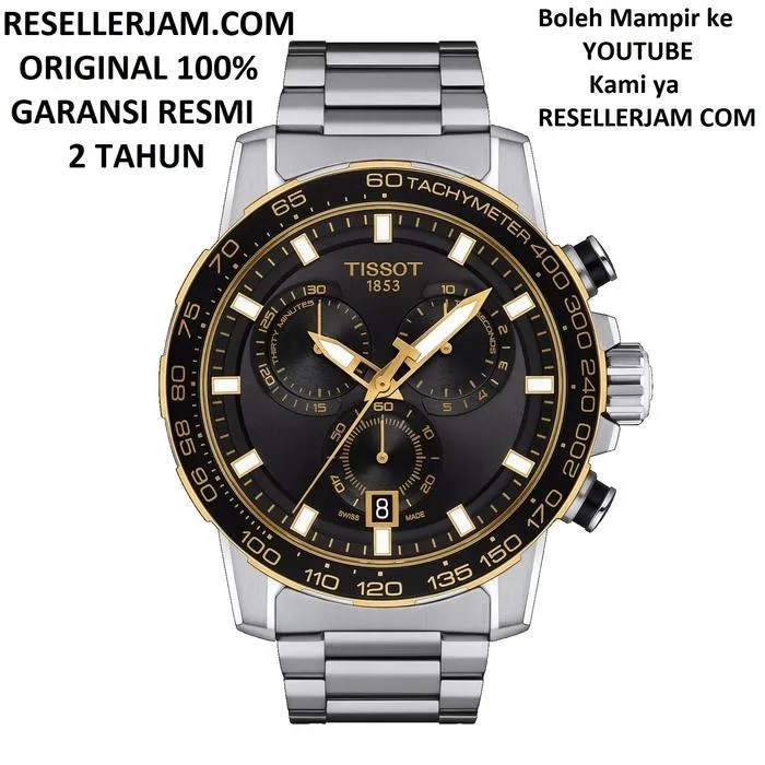 Jam Tangan  Tissot Supersport Chrono T125.617.21.051.00 Original