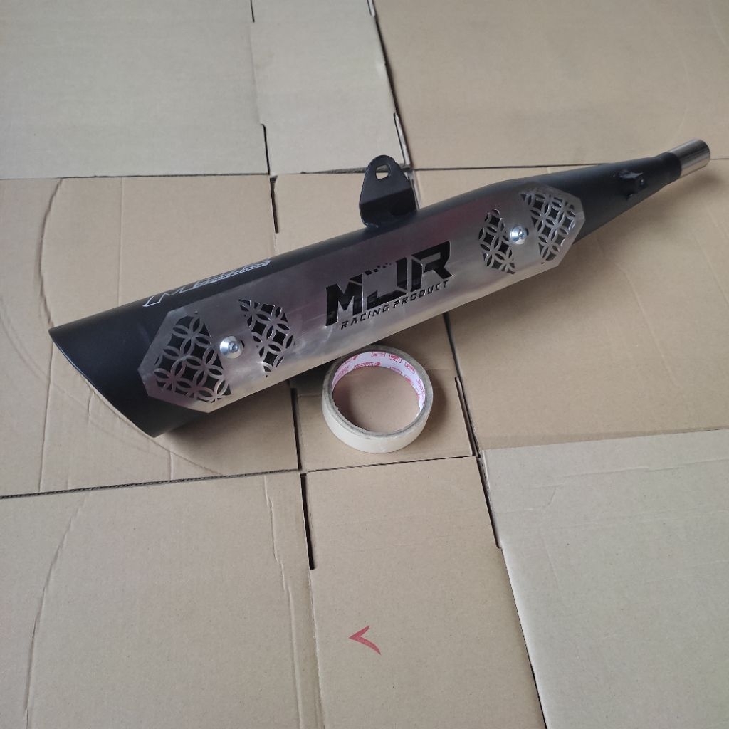 KNALPOT STANDAR RACING TSUKIGI KHARISMA , WAVE ,SUPRA X 125,SUPRA FIT NEW,SUPRA FIT LAMA