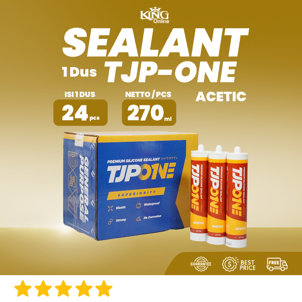 Sealant Kaca / Sillicone kaca / Silicone Kaca 1 Dus warna Clear