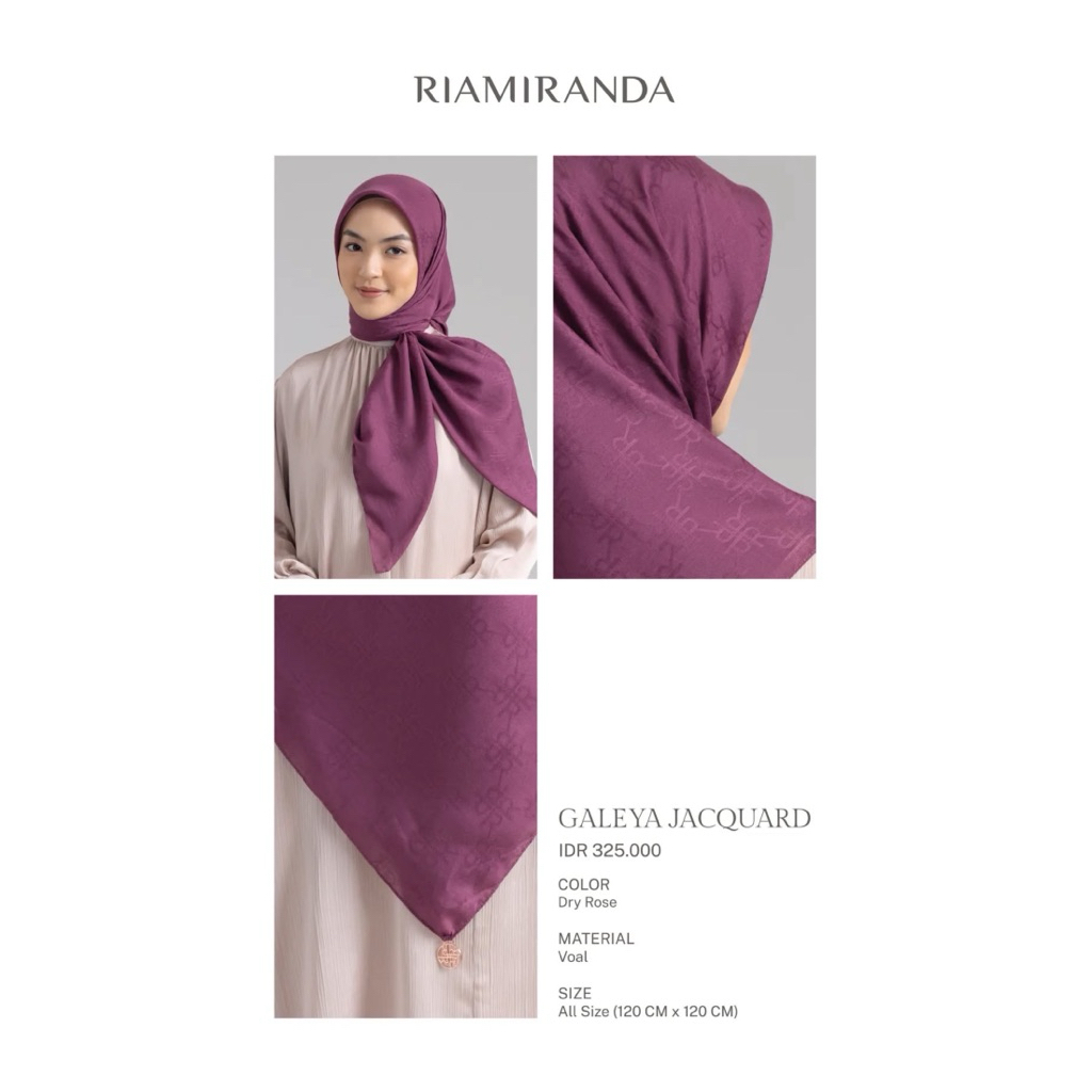 GALEA SCARF RIA MIRANDA, NEW ORIGINAL WITH BOX