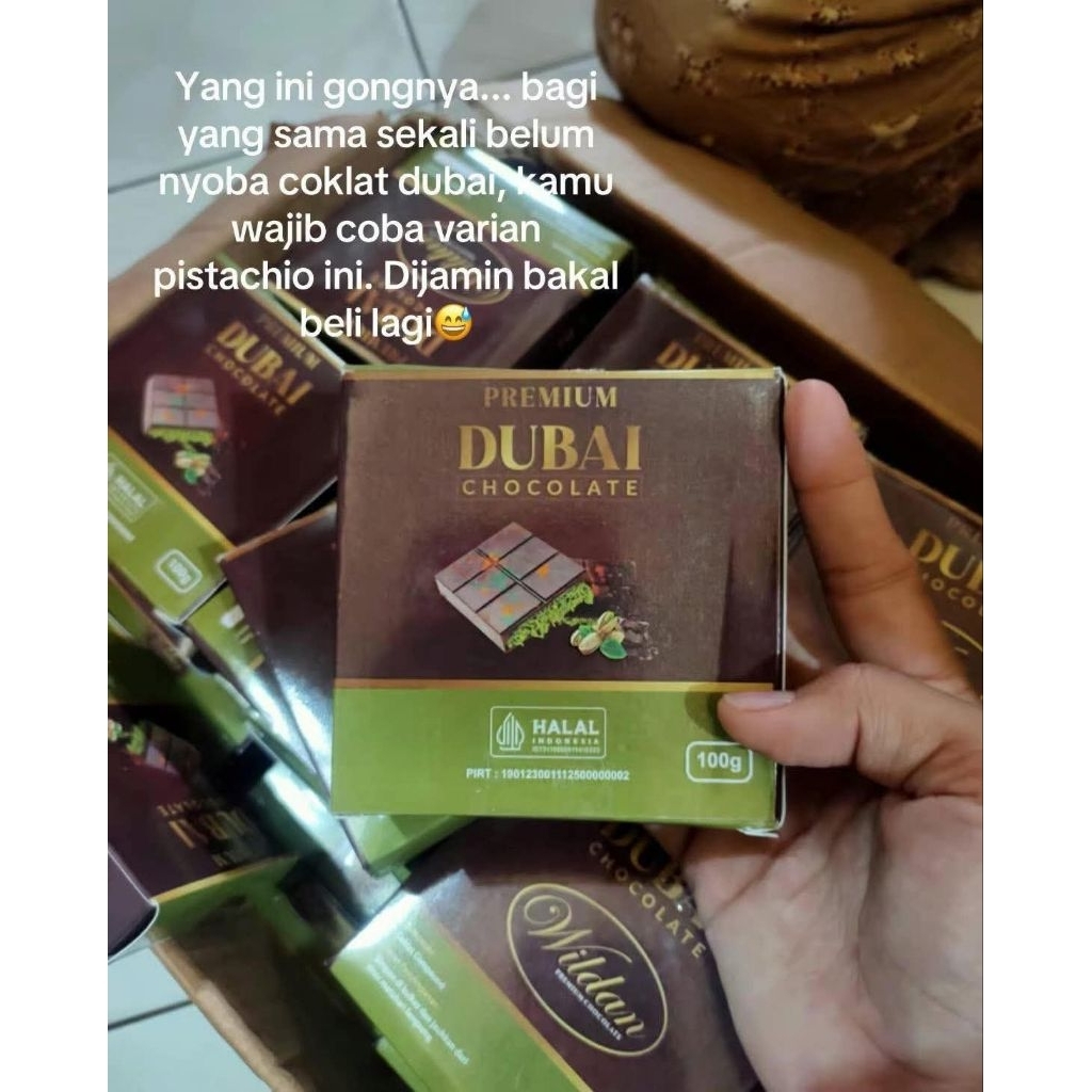 

Coklat Dubai by Wildan kemasan 100gr