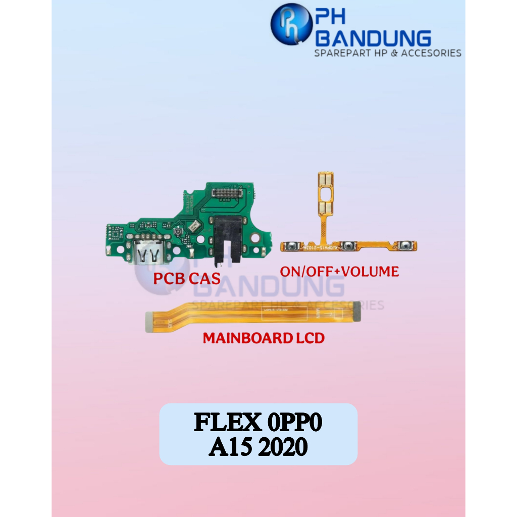 (PH BANDUNG) Flex Oppo a15 2020