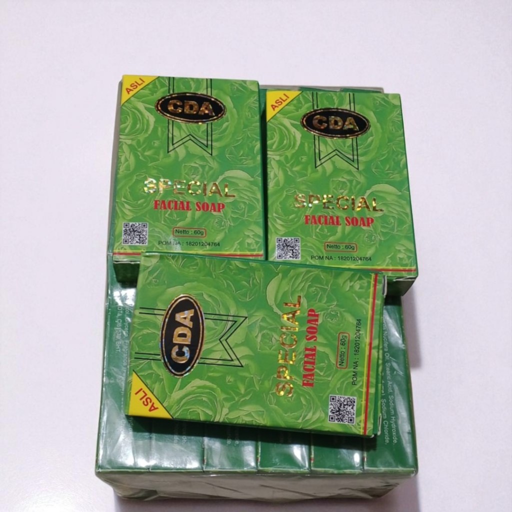 SABUN CDA SPECIAL HIJAU DUS BPOM / SABUN SP HIJAU