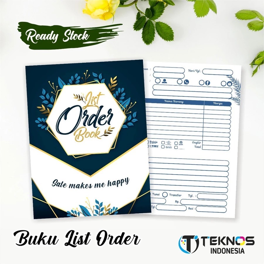 

BUKU OLSHOP / BUKU LIST ORDER OLSHOP READY TERMURAH