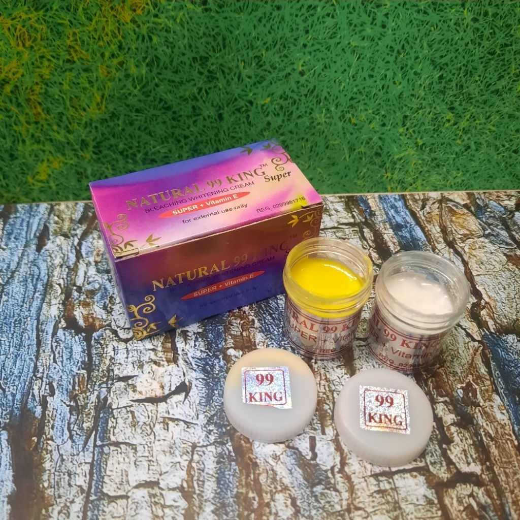CREAM SET NATURAL 99KING SUPER DUS UNGU DAY & NIGHT