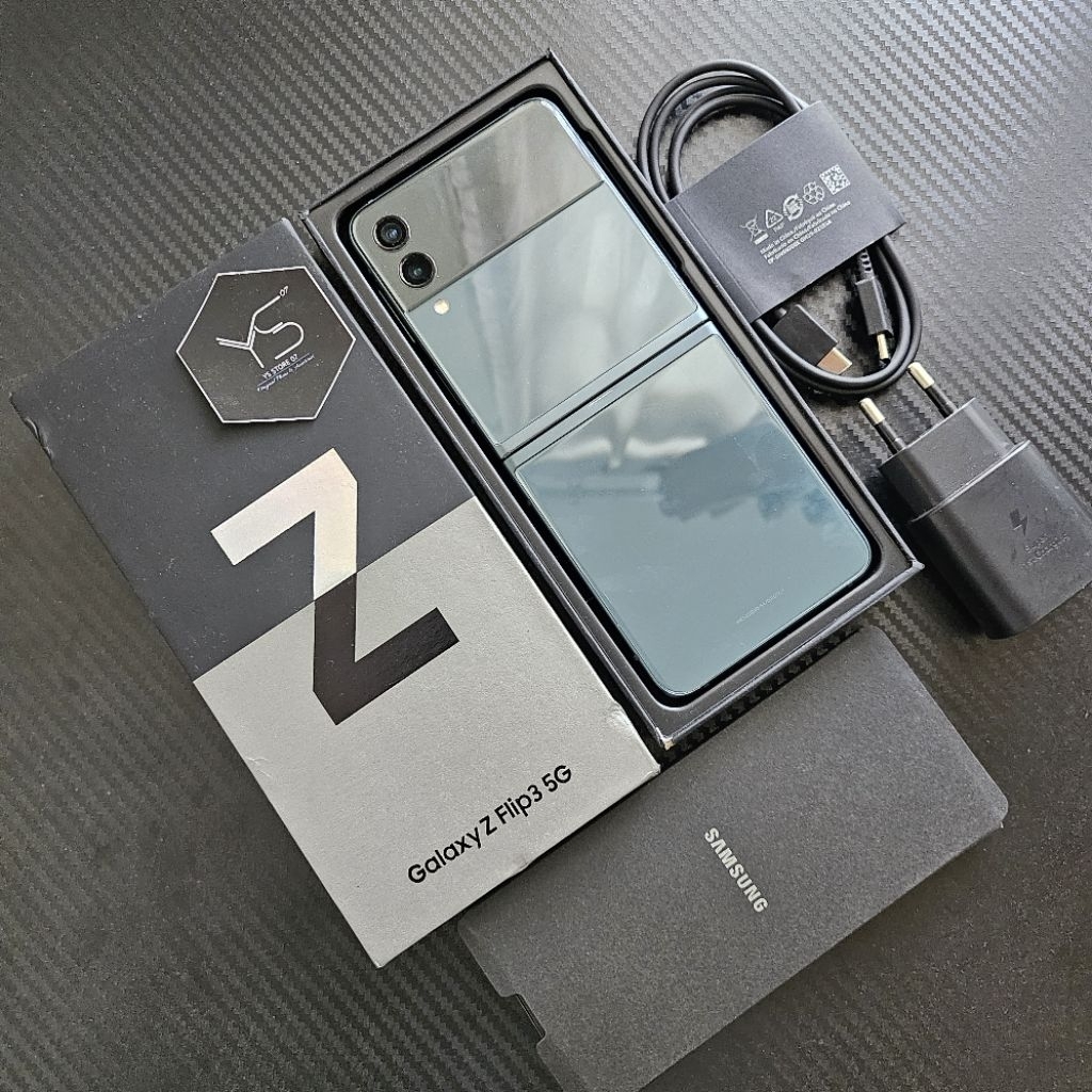 *TERMURAH & BERGARANSI* Samsung Galaxy Z FLip3 5G | Z Flip4 5G Second - 8GB/512GB | 8GB/256GB - Ex R