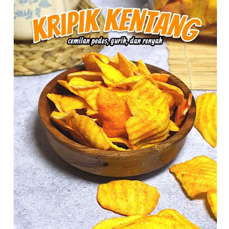 

KRIPIK KENTANG RENYAH 150 GRAM