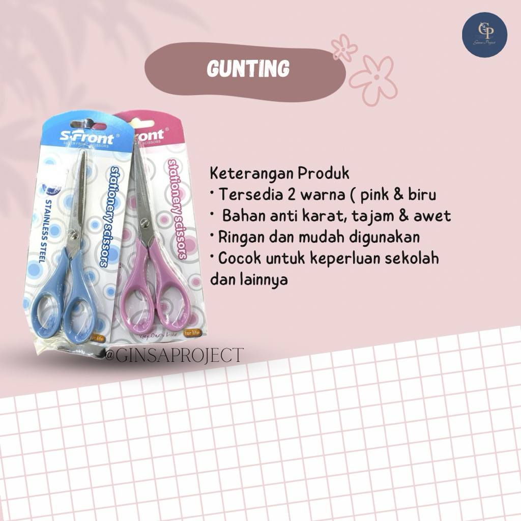 

Gunting Stainless S-Front