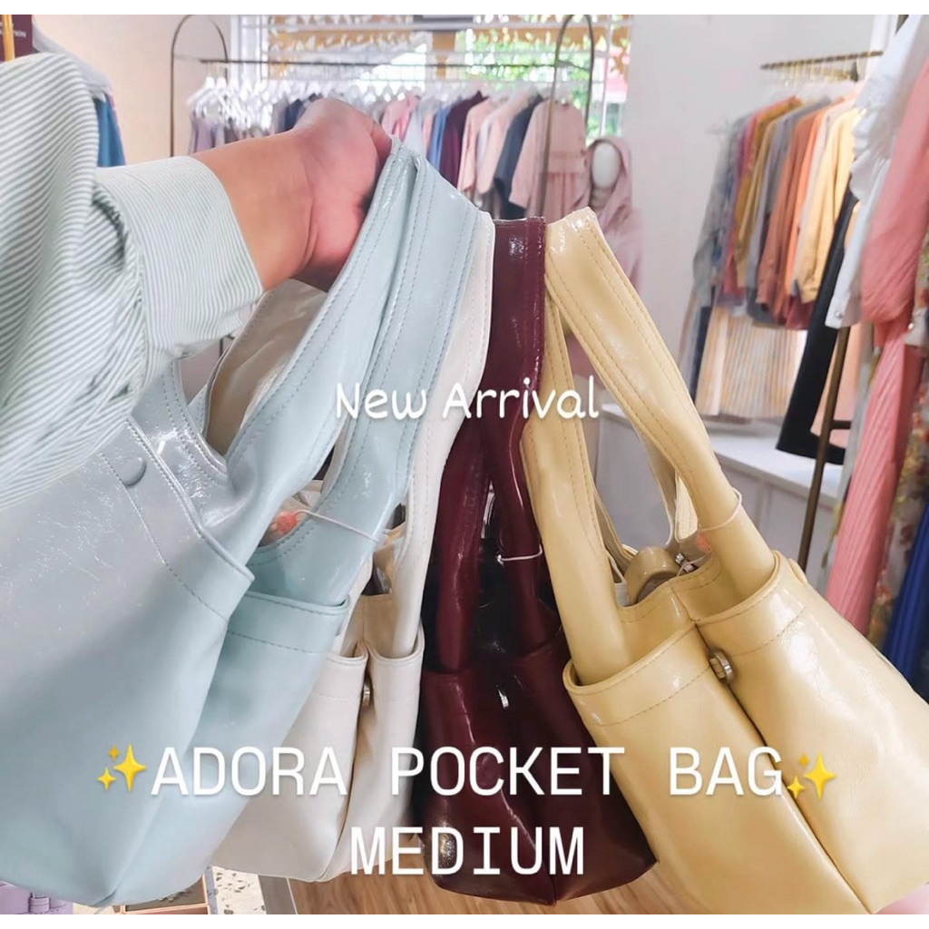 Adora Pocket Bag Riamiranda Tas Handle Tangan Ria Miranda RM