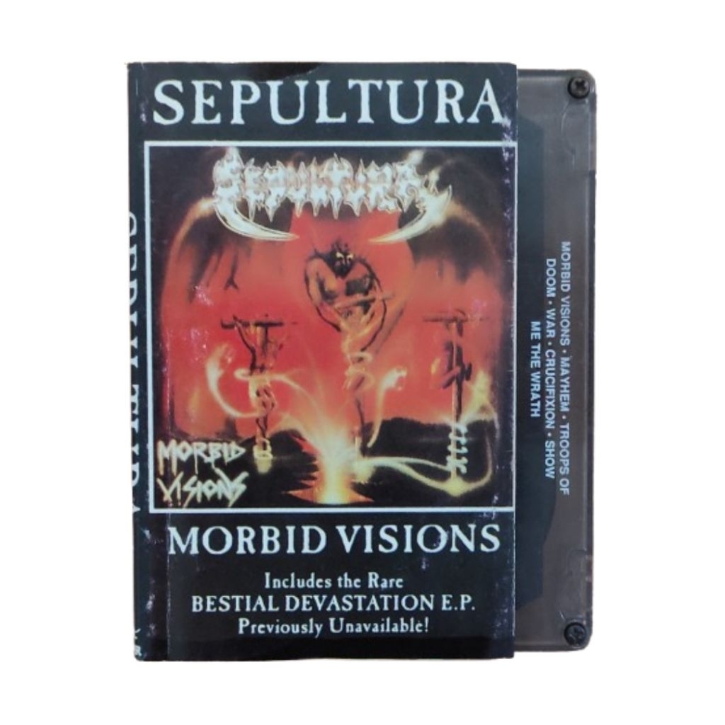 Cassette Sepultura - Morbid Visions & Bestial Devastation