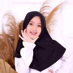 DAILY INSTAN NON PED ANAK JERSEY PREMIUM / HIJAB BERGO ANAK NON PAD / KHIMAR KIDS TANPA PET