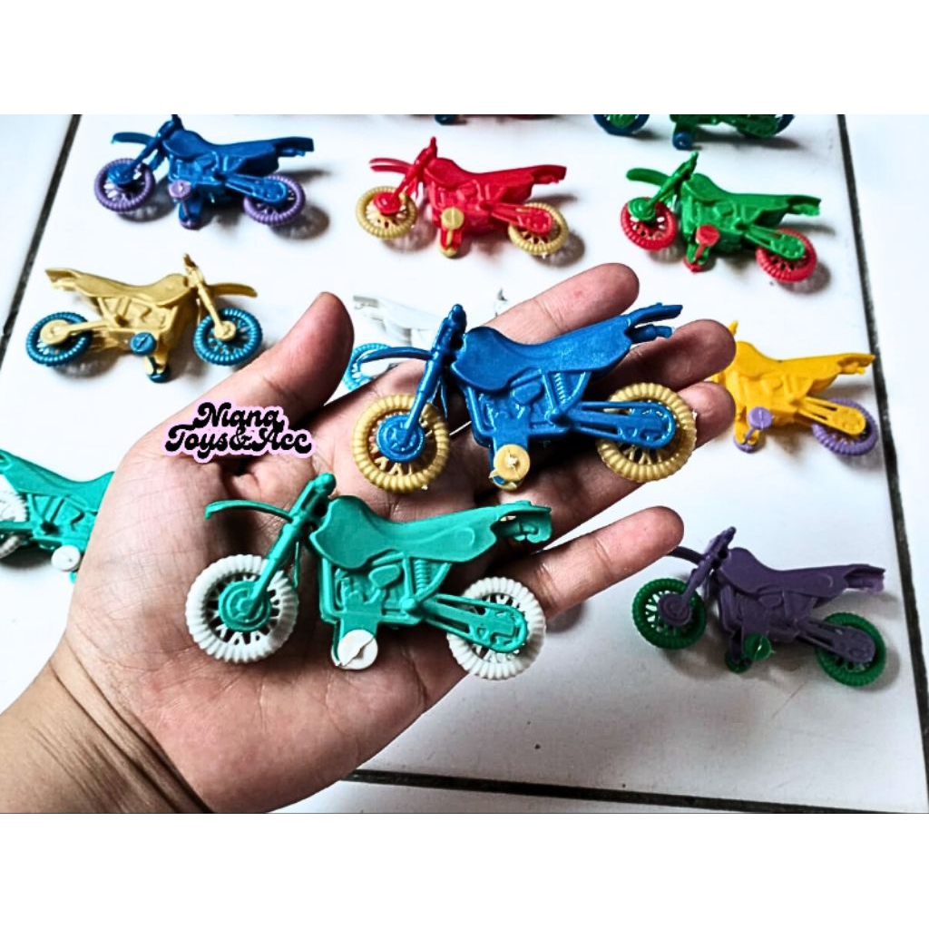 Mainan Motor Trail || kendaraan Mainan Motor Trail anak grosir harga murah