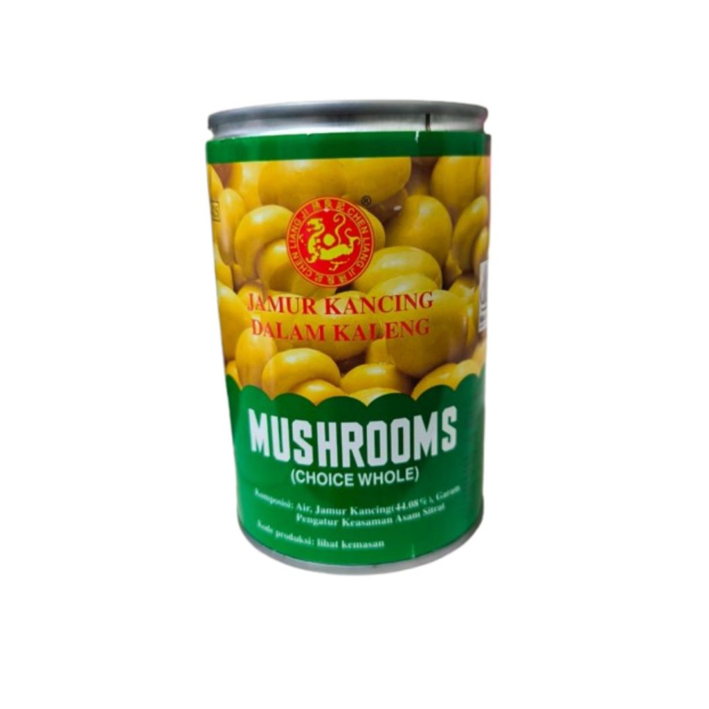 

Mushroom Chen Liang Ji 425gr/Mushroom CLJ/Jamur kancing dalam kaleng