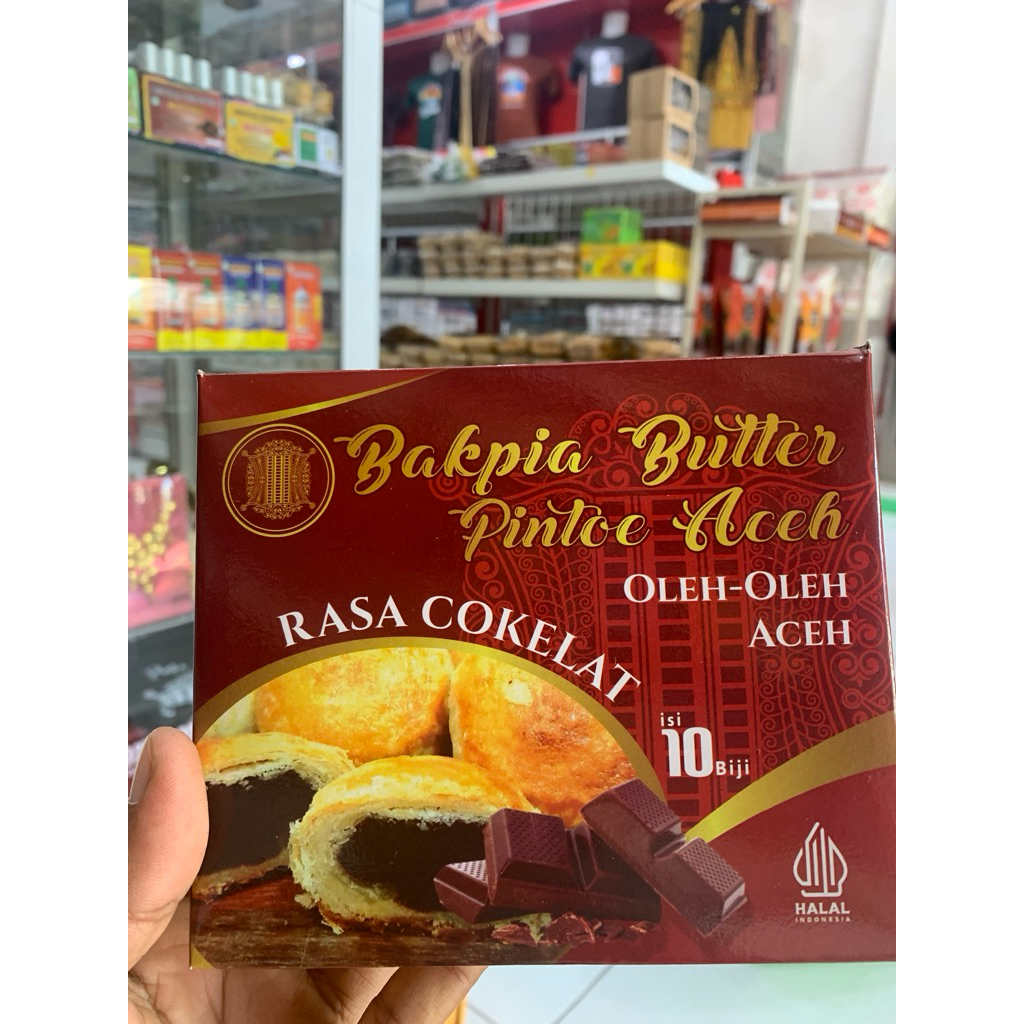 

kue bakpia butter coklat lumer