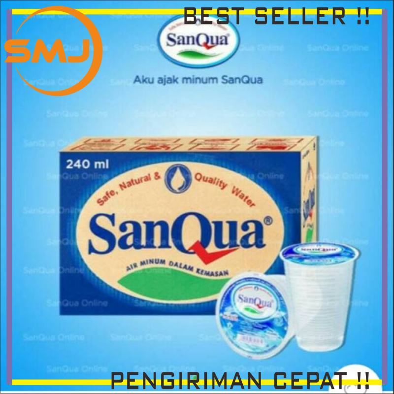

KHUSUS INSTAN Sanqua Air Mineral Gelas 48pc 200ml