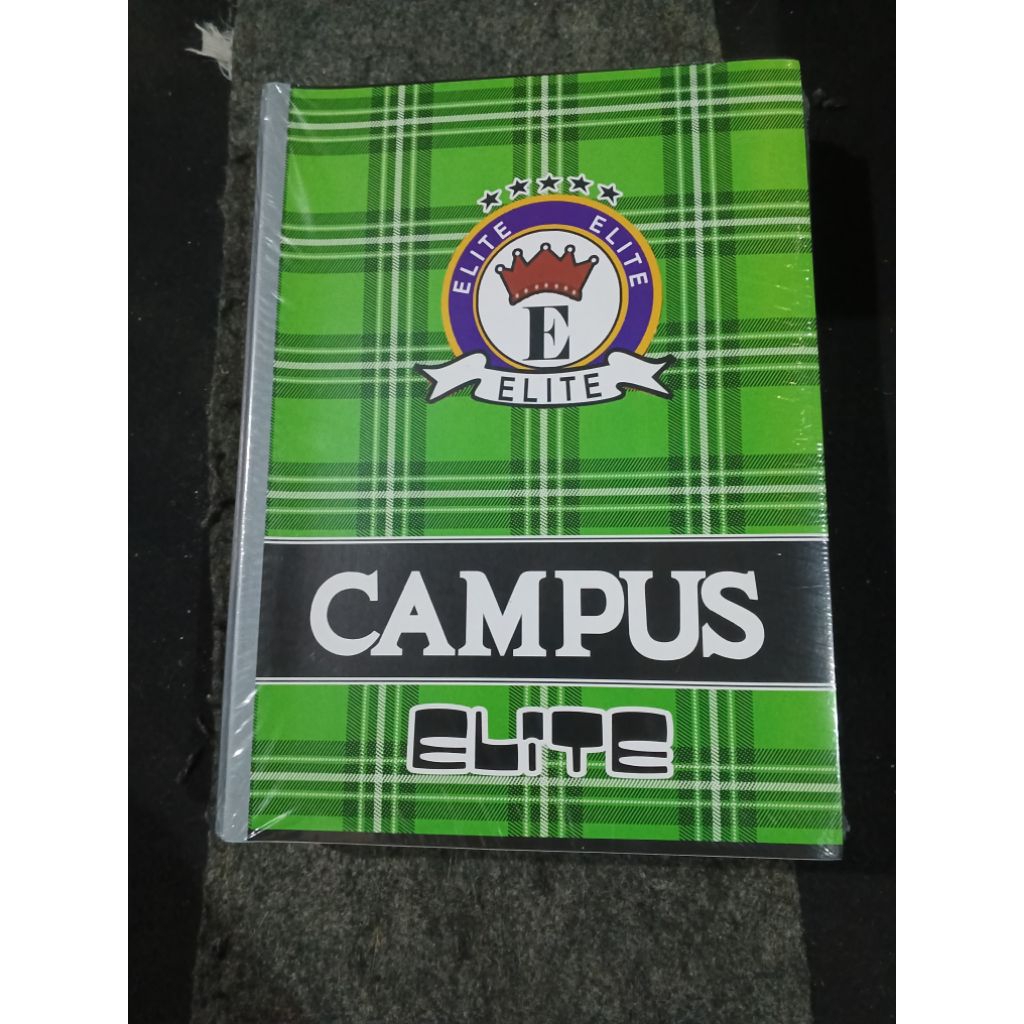 

Buku Tulis Boxy CAMPUS ELITE 10Pcs 50 Lembar, Buku sekolah Kampus Besar 1Pak