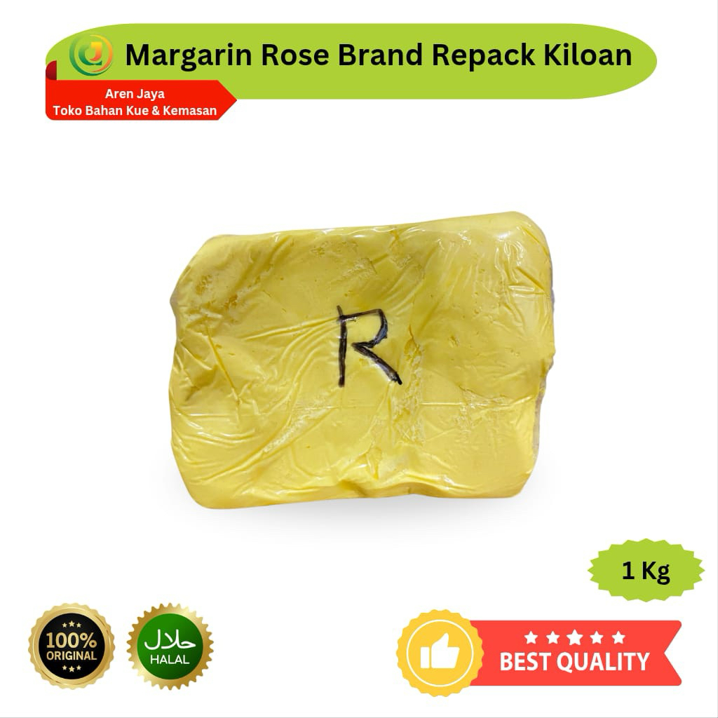 

Rose Brand Margarine Margarin Mentega Kemasan Repack Kiloan 1 Kg Original