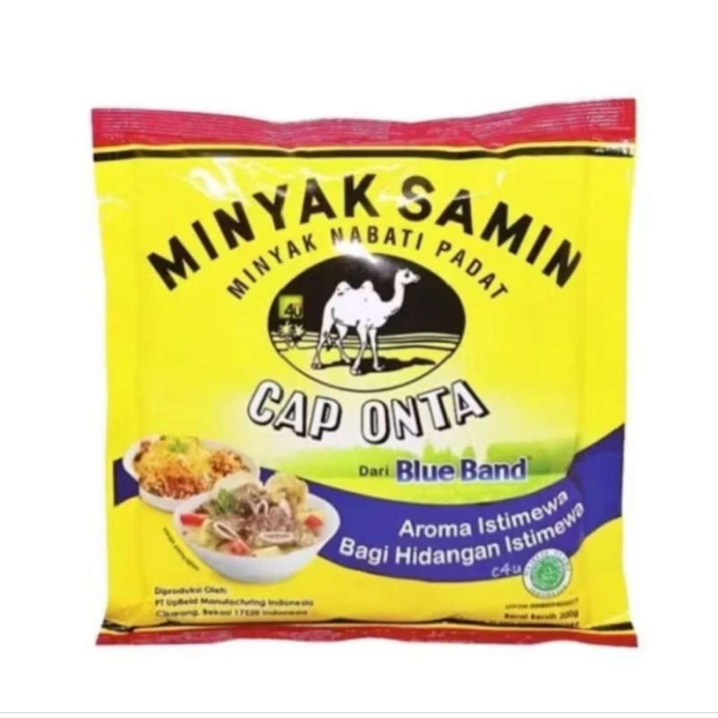 

minyak samin cap onta sachet 200gr